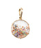 Rainbow Shaker Charm - Yellow Gold